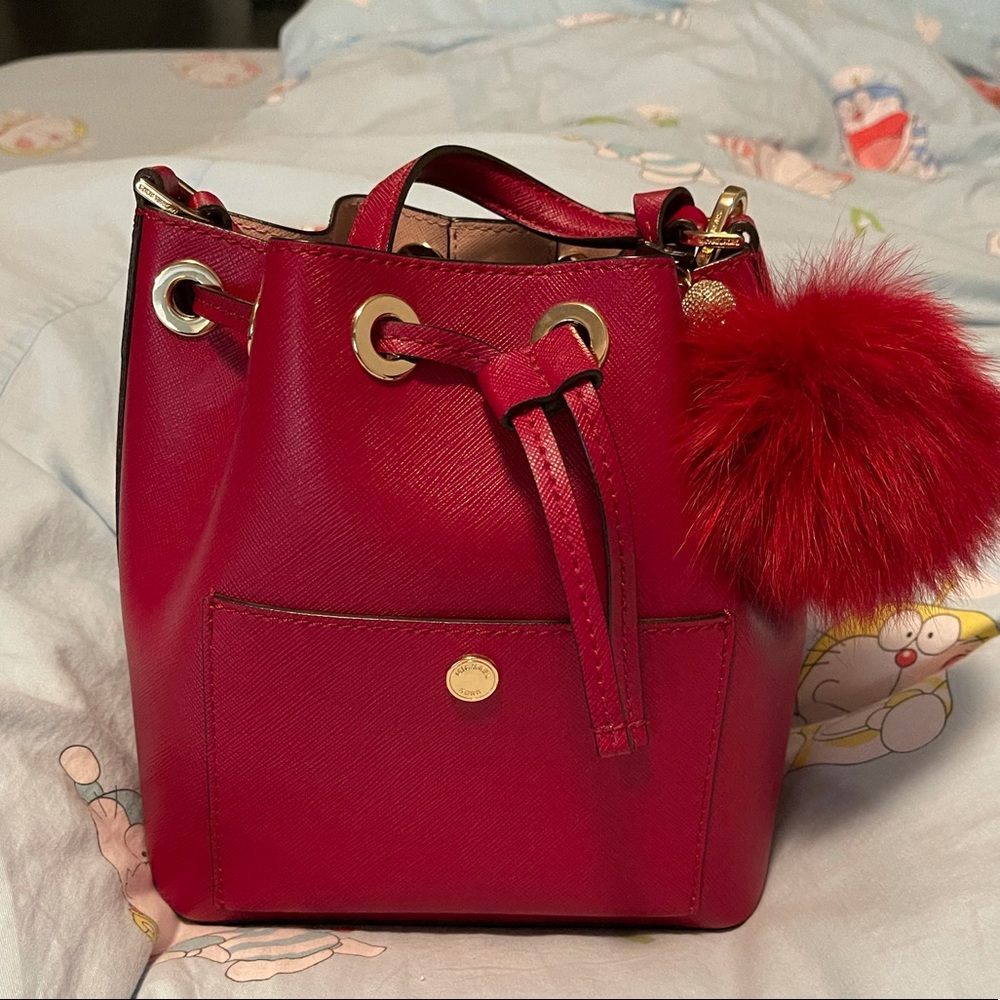 Michael Kors Greenwich Red Bag
